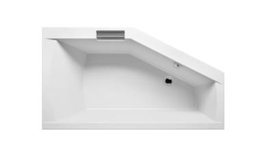 Отдельно стоящая ванна Riho Geta 170 left - plug&amp;play	