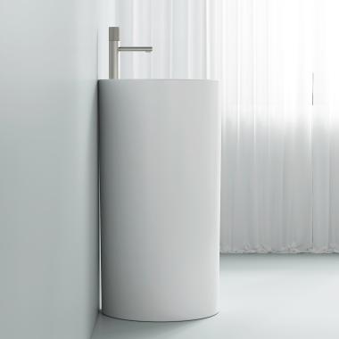 Раковина отдельностоящая ABBER Bequem AC2132 белая	