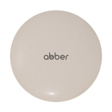 Накладка на слив для раковины ABBER AC0014MBE светло-бежевая матовая, керамика	