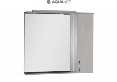  Зеркало Aquanet Донна 100 белый дуб со светильником 169184	