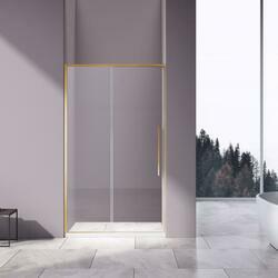 Душевая дверь Slim-N VDS-4SN140CLG, 1400, брашированное золото, стекло прозрачное