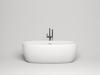Отдельно стоящая ванна Salini Luce S-stone, матовый 170x85	
