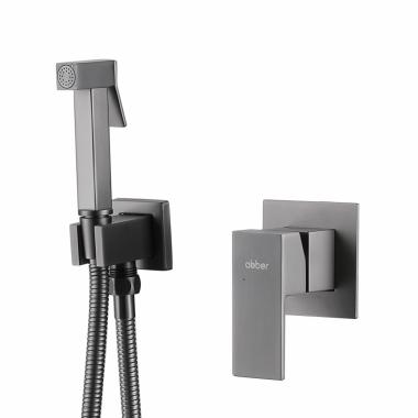 Смеситель ABBER Daheim AF8225NG с гигиеническим душем, никель	