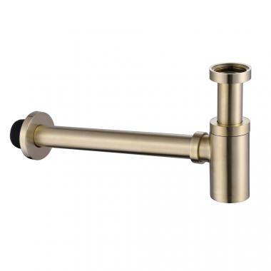 Сифон для раковины ABBER AF0030G золото матовое	