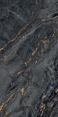 Керамогранит Realistik Теа черный объемный карвинг 60x120 (1,44)