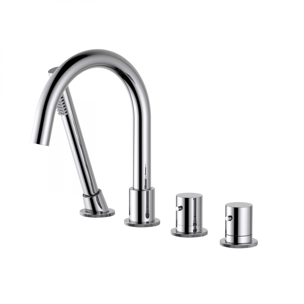 Смеситель на борт ванны Timo Saona 2330/00Y с термостатом, хром