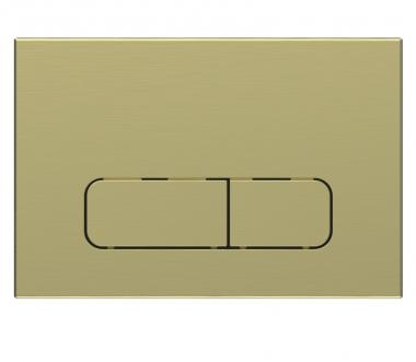 Кнопка смыва Vincea VFP-002BG, цвет брашированное золото	