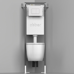 Инсталляция ABBER AC0110 для подвесного унитаза узкая
