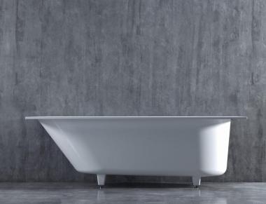 Отдельно стоящая ванна Salini Ornella Kit S-Stone, матовый, RAL снаружи 180x80	