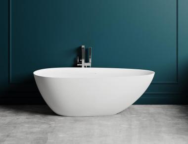 Отдельно стоящая ванна Salini Paola Bassa S-Stone, матовый, RAL полностью 172x82,7	