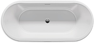 Отдельно стоящая ванна Riho Modesty 170 velvet - белый matt 170x76	