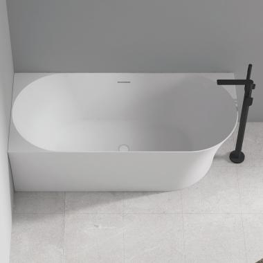 Акриловая ванна ABBER AB9258-1.7 L белая	