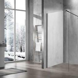 Душевая перегородка Walk-In VSW-1H100CLGM, 1000*2000, вороненая сталь, стекло прозрачное