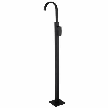 Смеситель ABBER Wasserfall AF8640B напольный для раковины, черный матовый	