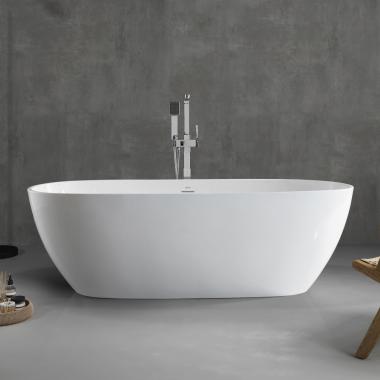 Акриловая ванна ABBER AB9263-1.6 белая	