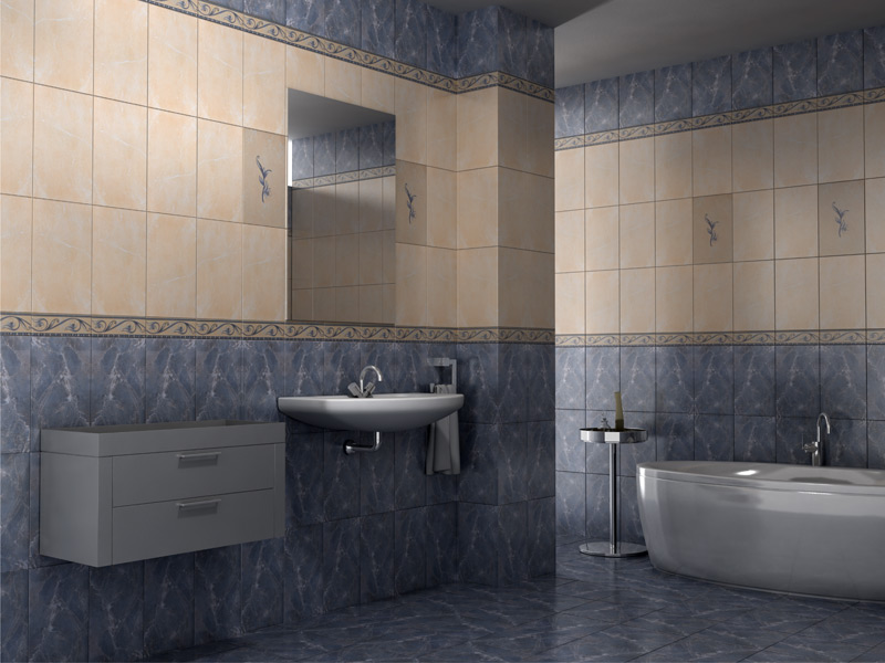 Плитка для ванной Azulejo Espanol Nero