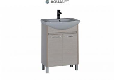 Мебель для ванной тумба Aquanet Донна 60 белый дуб 169041	