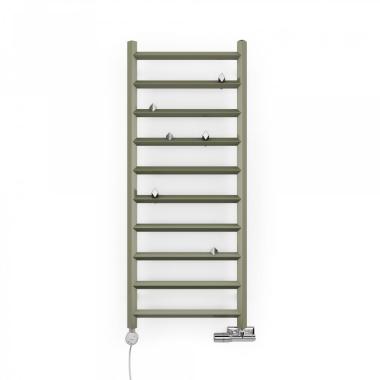 Электрический полотенцесушитель Terma Crystal белый 840-500	