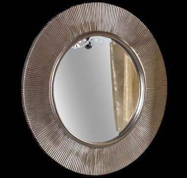 Зеркало SHINE серебро d82	