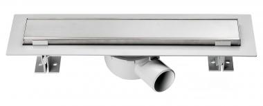 Душевой лоток SAY OPTIMA 601.80.P.DUZ, 80 см, хром	