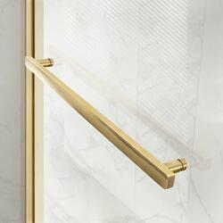 Душевой уголок Slim Soft VSR-1SS1012CLG, 1200*1000, брашированное золото, стекло прозрачное