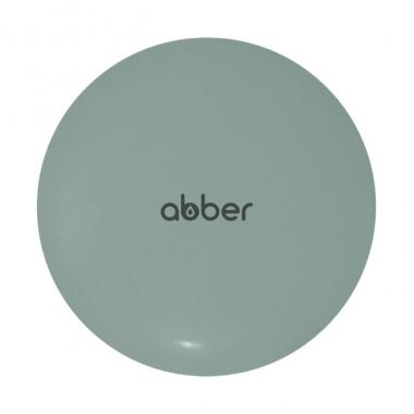 Накладка на слив для раковины ABBER AC0014MCG светло-зеленая матовая, керамика	