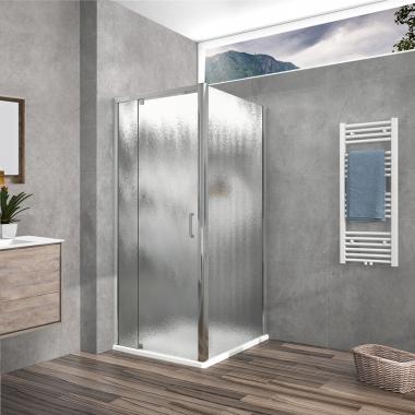 Душевой уголок Intra VSR-1I901090CH, 900/1000*900, хром, стекло шиншилла Vincea VSR-1I901090CH	