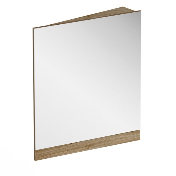  Зеркальный шкаф Акватон Кантри 55 Белый/Дуб Верона (зш)	