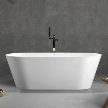 Акриловая ванна ABBER AB9320-1.5 белая	