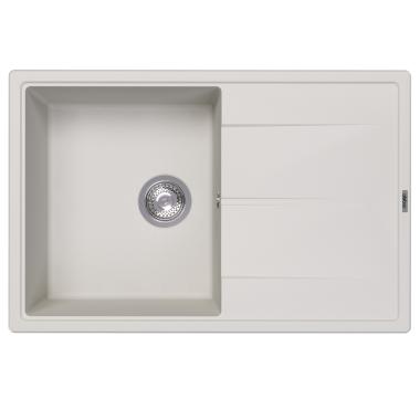 Кухонная мойка ABBER Quarz AQ2904W белый	