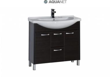 Мебель для ванной тумба Aquanet Донна 100 венге 169183	
