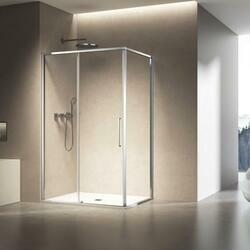Душевой уголок Slim 8mm VSR-6SL8014CL, 1400*800, хром, стекло прозрачное