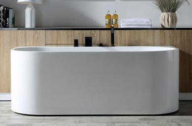 Акриловая ванна ABBER AB9310 белая	