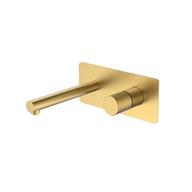 Смеситель STICK из стены Matt Gold SPIRALE	