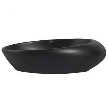 Раковина накладная ABBER Bequem AC2107MB черная матовая	
