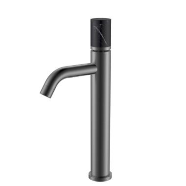 Смеситель STICK для умыв.выс.GUN METAL MARBLE BLACK_Комплект	