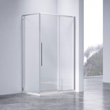 Душевой уголок Slim-N VSR-4SN8011CL, 1100*800, хром, стекло прозрачное Vincea VSR-4SN8011CL	