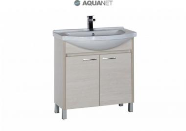Мебель для ванной тумба Aquanet Донна 80 белый дуб 169042	