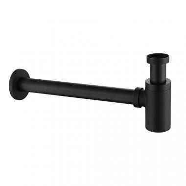 Сифон для раковины ABBER AF0030B черный матовый	