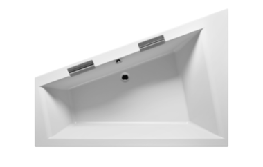 Отдельно стоящая ванна Riho Doppio right - plug&amp;play	