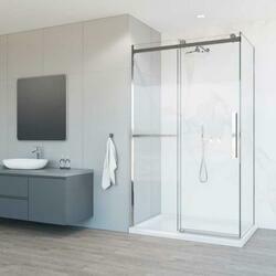 Душевой уголок Como Soft VSR-1CS1012CL, 1200*1000, хром, стекло прозрачное