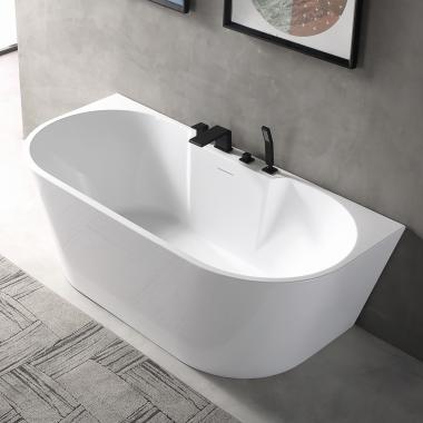 Акриловая ванна ABBER AB9296-1.7 белая	