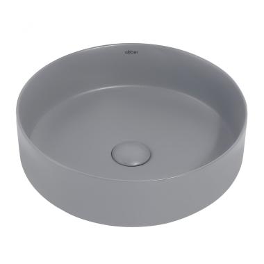Раковина накладная ABBER Bequem AC2109MG серая матовая	