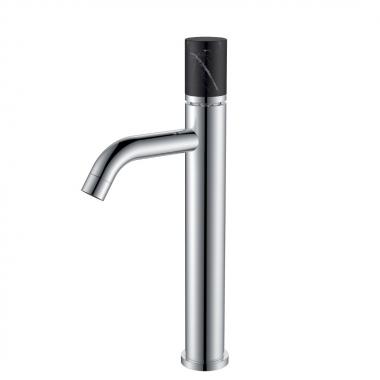 Смеситель STICK для умыв. выс. CHROME MRAMOR BLACK_Комплект	