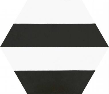 Керамогранит Codicer Hex. Porto Capri Black 25x22 (1,04)