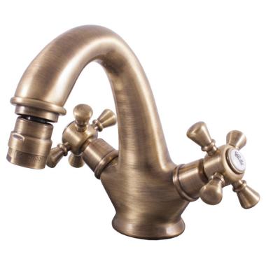 Двухрычажный смеситель для биде Rav Slezak Morava Retro MK343.5SM	