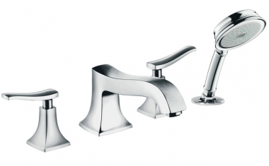 Двухрычажный смеситель для ванны Hansgrohe Metris Select 31314000	