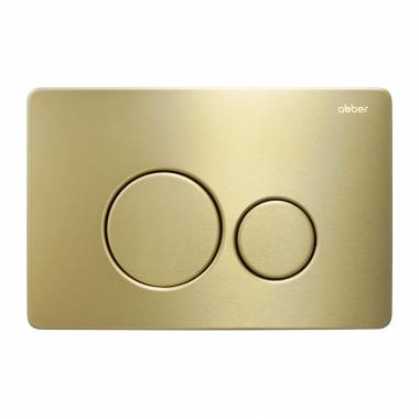 Кнопка смыва ABBER AC0121MMG золото матовое	