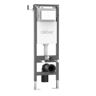 Инсталляция ABBER AC0110 для подвесного унитаза узкая	