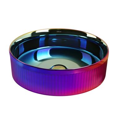 Раковина накладная ABBER Bequem AC2114Regen хамелеон	